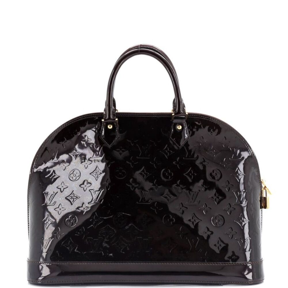 Louis Vuitton Black Patent Leather Bag - Picture 3 of 8